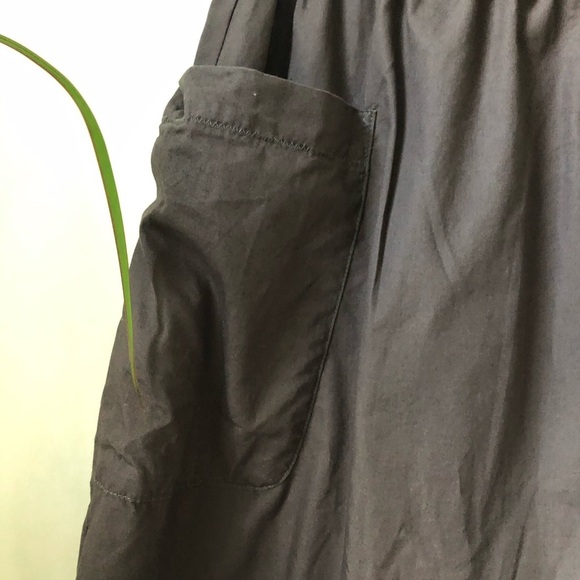 SILENCE AND NOISE Women’s Dark Brown Bubble Hem Mini Skirt Asymmetrical Size S - Picture 6 of 10